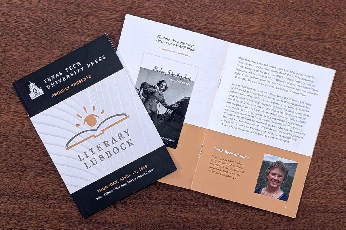 A picture of the booklet used for the event.